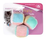 SmartyKat Block Party Cat Toy Kitten Rattle Balls 3 Pack